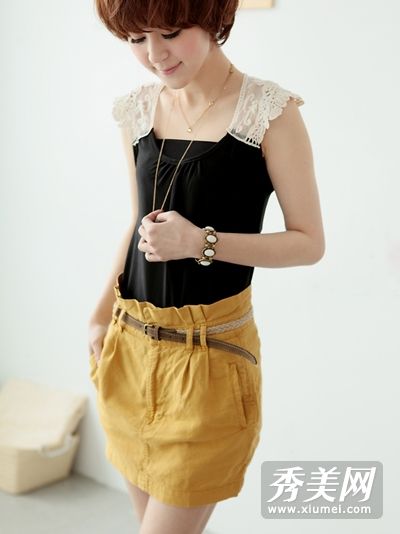 夏季热卖美腿迷你短裙