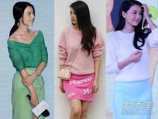 向高圆圆学习，春天穿短裙