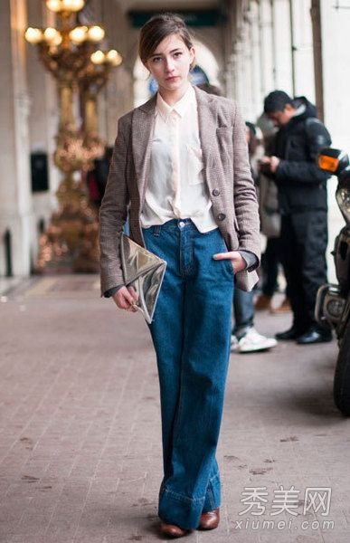 粗腰肥臀的长臀套装变得苗条。