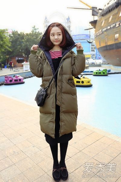 棉袄外套配图片配裙子配裤子都可以