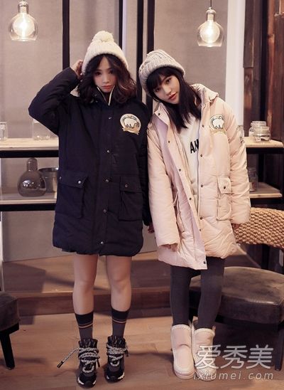 棉衣和夹克与温度相匹配，不失优雅。