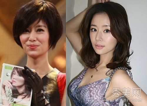 杨幂林心如女演员,长头发和短头发更有魅力