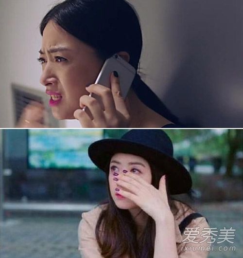 看《欢乐颂》,学着用同样的方式和技巧梳范的马尾辫。