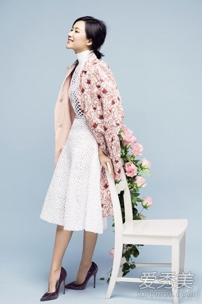 向许学习的衣裙，优雅而又不失女人味