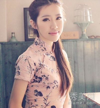 旗袍穿什么发型?旗袍发型搭配策略
