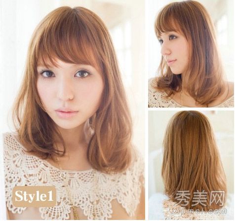 长脸女孩适合发型11日本发型瘦脸