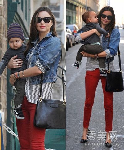 裤脚和平底鞋容易应对雨季