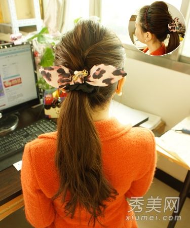 如何扎一个漂亮的马尾辫?韩国公主式马尾辫