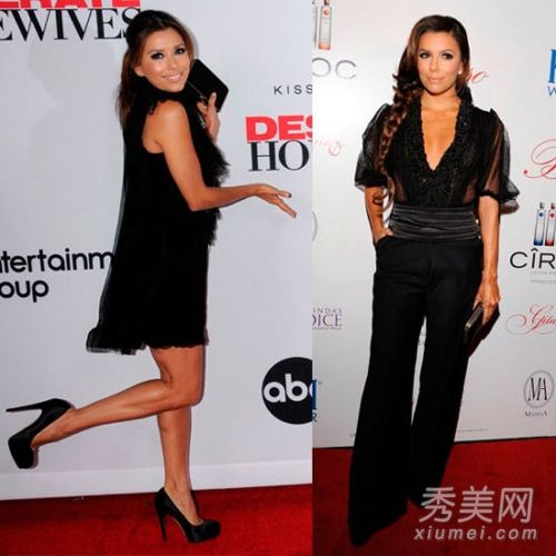 绝望主妇伊娃展示娇小女孩的着装技巧