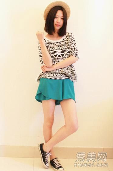 大爱宽松t恤夏初紧身裹肉