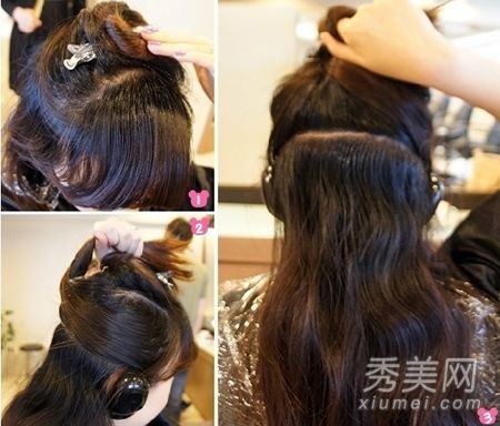 真人示范如何在家自己动手染发