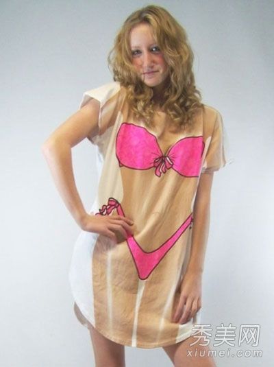 比基尼t恤既性感又疯狂。你敢穿它吗