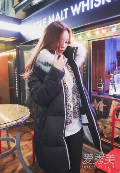 羽绒服瘦身搭配技巧学习快