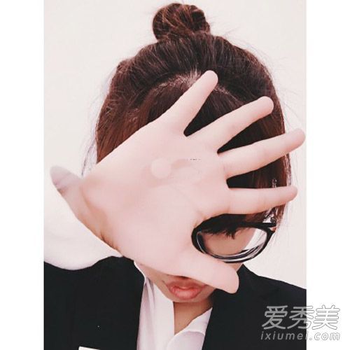 另一种新的获得肉丸头的方法!两根头绳就可以了