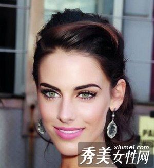 好莱坞女演员浪漫风格立体眼妆