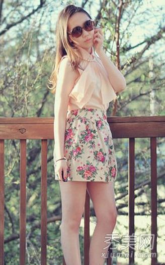 高腰短打美夏细腰美腿pk战