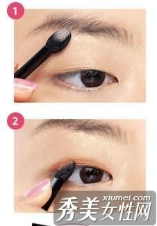 眼部化妆技巧:单眼皮无限放大