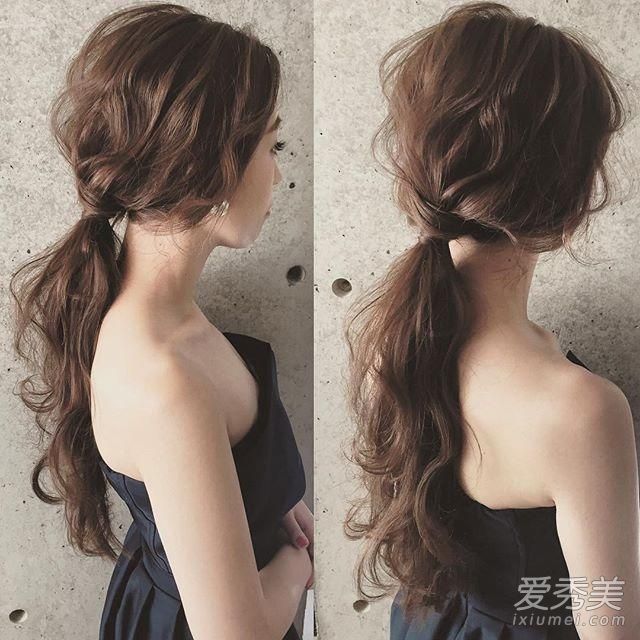 头发很长,不要扎马尾辫,它还是很漂亮的!