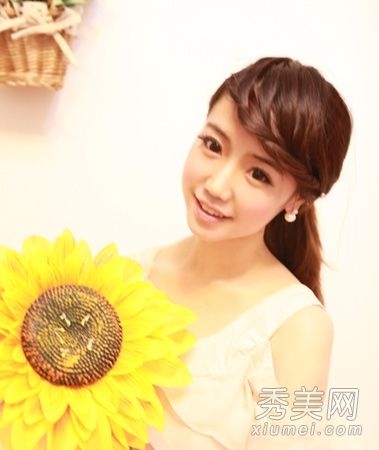 如何让刘海变得美丽简单又甜美