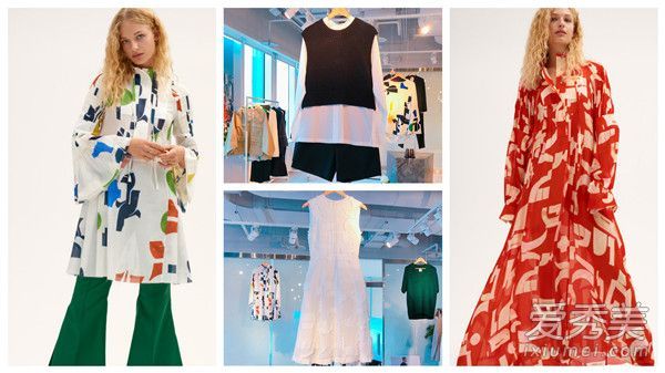 Hm studio2018系列即使是男装也非常漂亮。