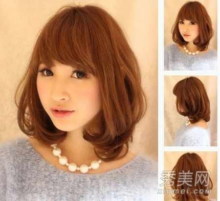 分层内扣梨花头,为女孩打造完美的头部