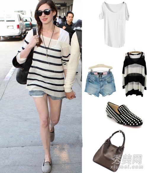 欧美明星在九月的第一周拍平底鞋的照片