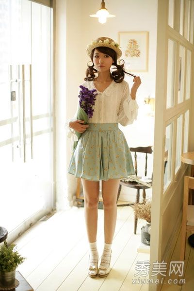 8套周末约会装扮小清新搭配很漂亮