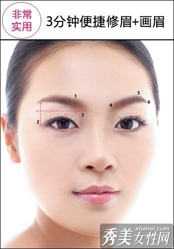 超实用,快速方便修眉+画眉