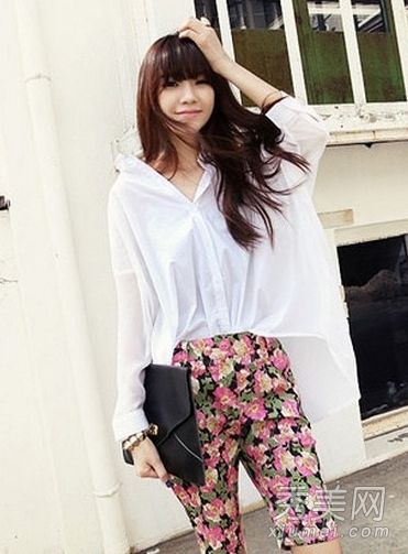 时尚百搭白衬衫打造夏季风格格子时尚