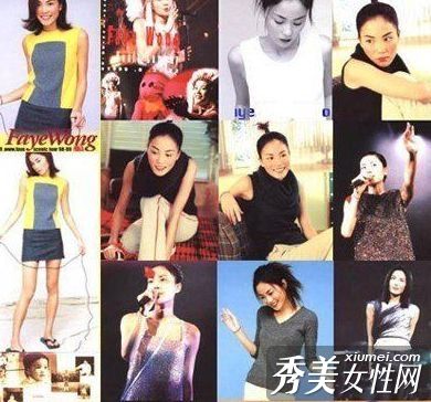 王菲女王的经典造型和美丽视觉盛宴