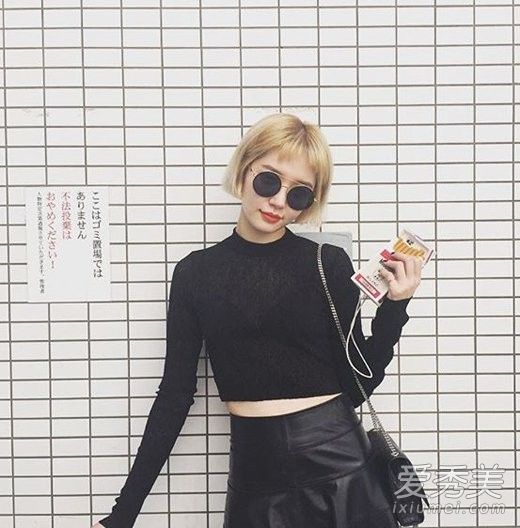 乱蓬蓬的刘海非常性感,你可以剪下来!