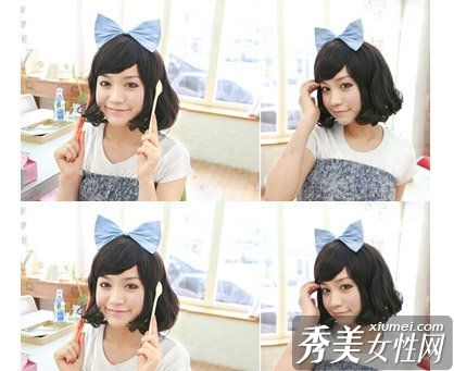 最流行的“loli”发型是秋天的温柔,这取决于它。