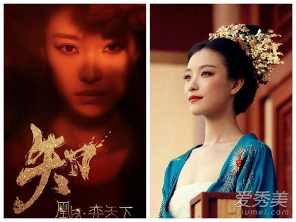妮妮也将参加这部电视剧!古装的造型与杨幂的刘师师竞争。