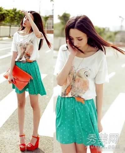 膝盖长10厘米的夏季迷你裙会杀死路人
