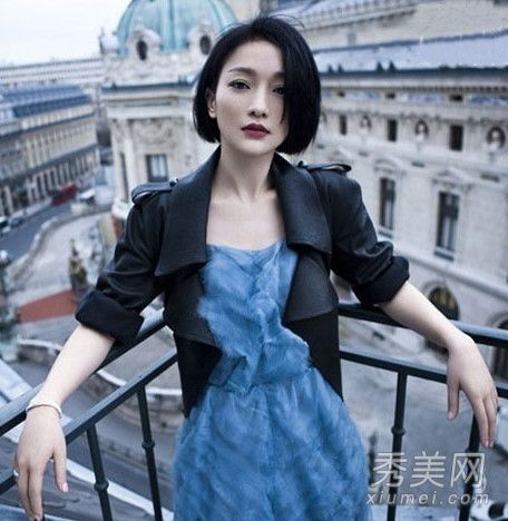 舒淇、周迅、孙宁、东方梅和她的黑发同样美丽而有爆发力。
