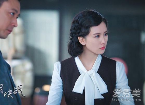 《黎明决战》刘师师的发型来自民国的底层,风格惊人!
