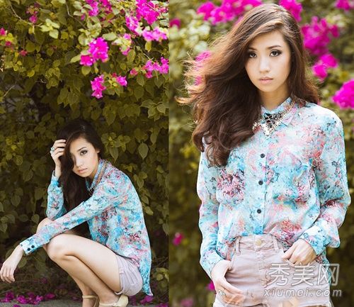 2012年爆款印花衬衫款式变化由您决定