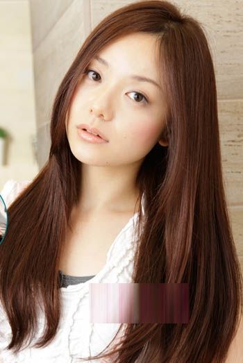 初秋的清新、自然、甜美的头发
