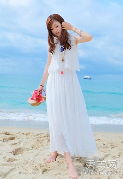 韩国服装搭配酷暑图片