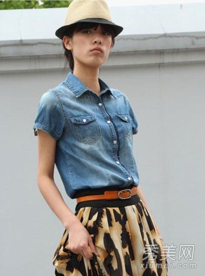 七件牛仔衬衫展现出最帅气的中性魅力