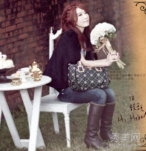 Hebe发言人kinaz包展示轻熟年份