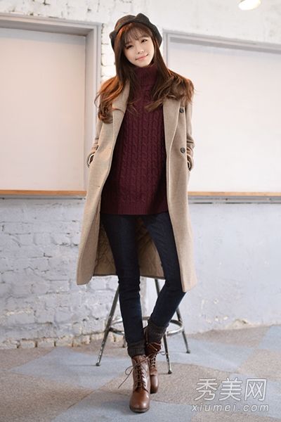 8套冬装很时尚，可以搭配一周的衣服，但不笨重。