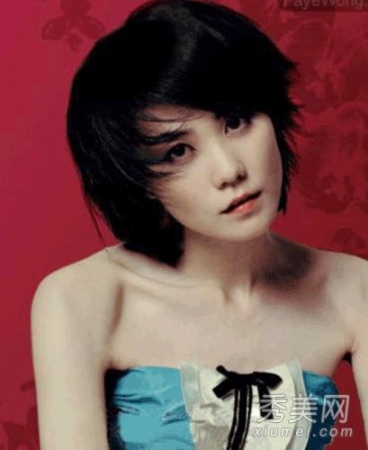 这位娱乐圈疯狂短发时尚超级女生孙俪气质大不相同