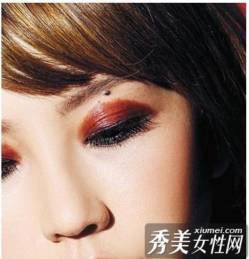 圣诞派对“化妆”令人陶醉的女神