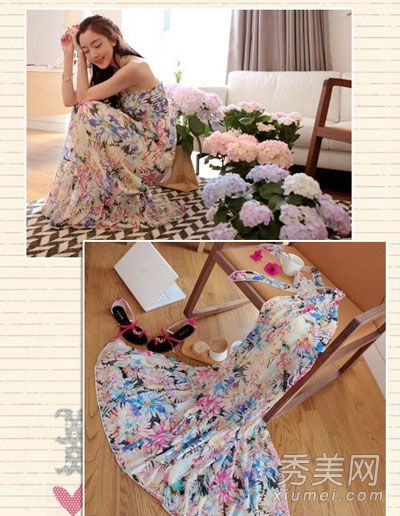 漂亮的夏装优雅、凉爽、有女人味。