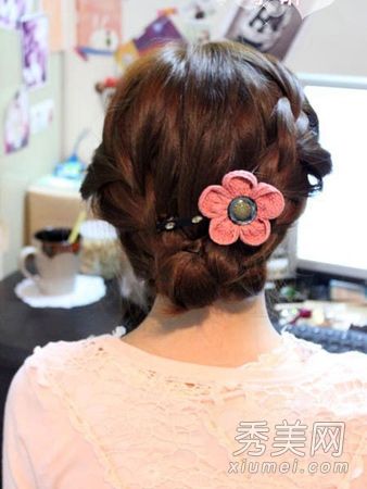 冬季香风盘发教程菜鸟可以学习