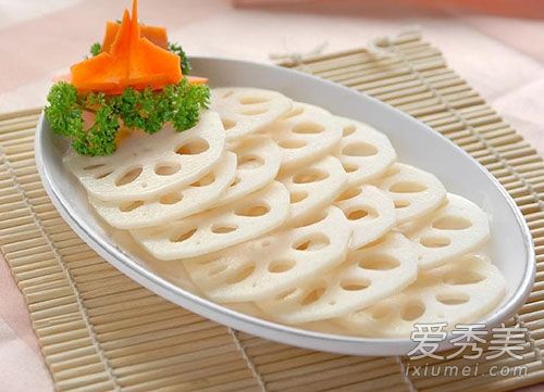 秋天你吃什么保健食品?菠菜莲藕清火抗衰老