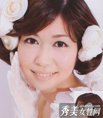 6款田园新娘发型,超高的图像率