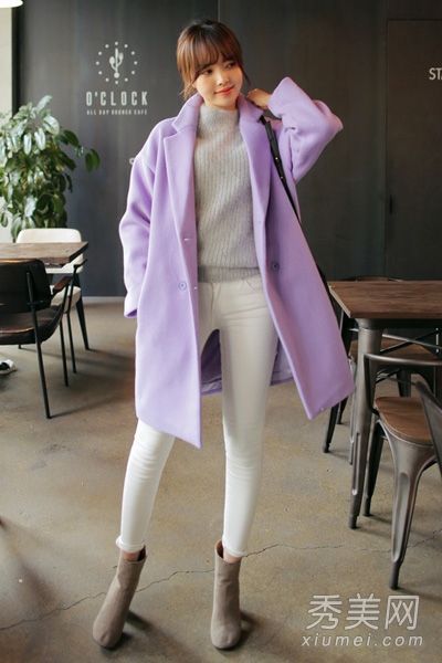 羊毛大衣女性化、经典且多才多艺。