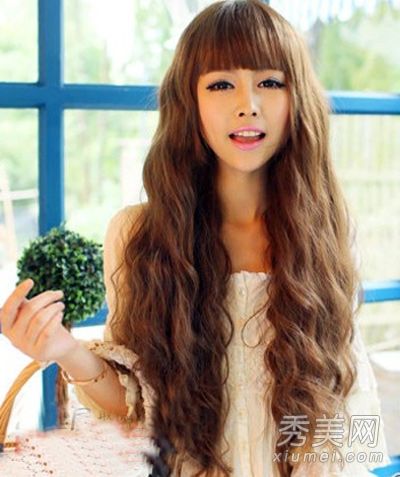邦奇长发烫发什么发型好看玉米烫发最时尚